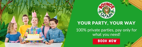 Book your birthday party at Bounce Safari